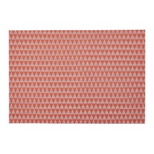 Tabella Triangles Red Placemat