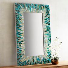 Cascade Mosaic 32x48 Mirror