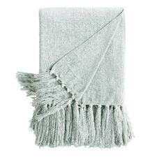 Celadon Chenille Throw
