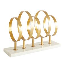 Five Rings Sculpture