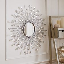Natalie Sunburst Round Mirror