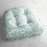 Large Contour Chair Cushion in Laguna Spa