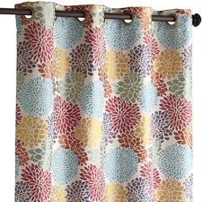 Bloom Garden 84" Grommet Curtain