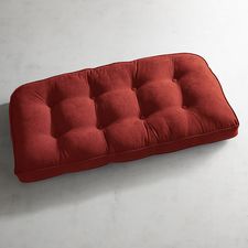 Large Contour Settee Cushion in Calliope Spice