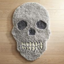 Skull Shag Rug