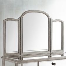Hayworth Weathered Oak Vanity Mirror