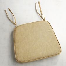 Dining Chair Cushion in Gold Shimmer