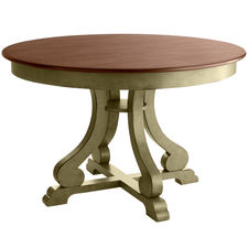 Marchella Sage Round Dining Table