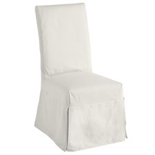 Dana Ivory Chair Slipcover