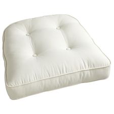 Large Contour Chair Cushion in Cabana Cream