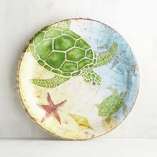 Speedy the Turtle Melamine Salad Plate
