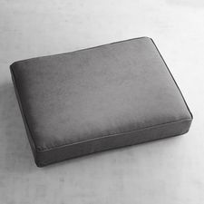 Ottoman Cushion in Calliope Graphite