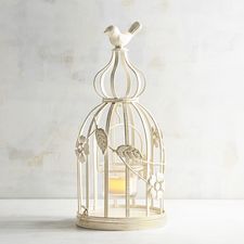 Birdcage Tealight Candle Holder