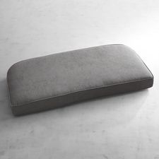 Large Contour Settee in Calliope Graphite