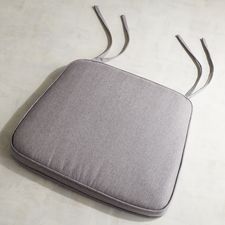 Gray Cora Dining Cushion
