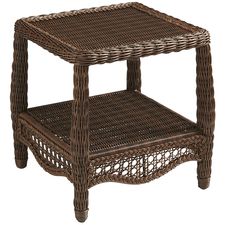 Sunset Pier Chestnut Brown End Table