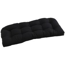 Standard Contour Settee Cushion in Cabana Black