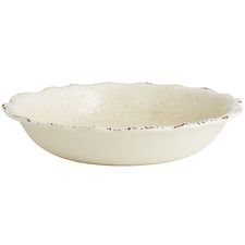Carmelo Sand Melamine Serving Bowl