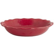 Carmelo Crimson Melamine Serving Bowl