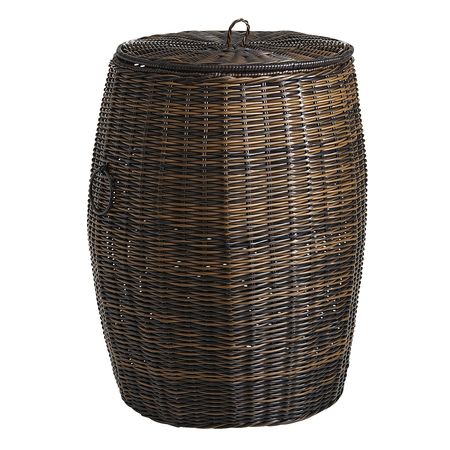 Coco Cove Wicker Laundry Hamper