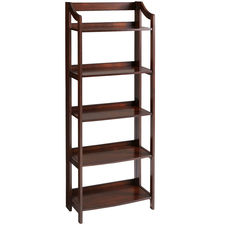 Clifton Tobacco Brown Tall Folding Shelf