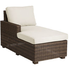 Echo Beach Latte Left Arm Facing Chaise Lounge
