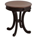 Marchella Rubbed Black Accent Table