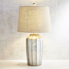 Galvanized Table Lamp