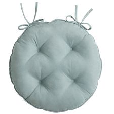 Round Bistro Cushion in Calliope Maui