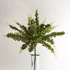 Outdoor Faux Boston Fern Stem