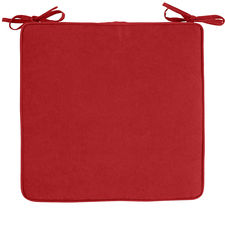 Square Dining Chair Cushion in Cabana Tomato