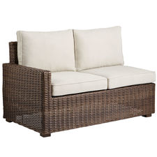 Echo Beach Latte Left Arm Facing Loveseat