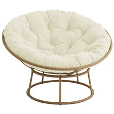 Outdoor Light Brown Papasan Chair Frame