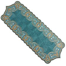 Beaded Scallop 36" Table Runner