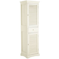 Plantation Antique White Cabinet