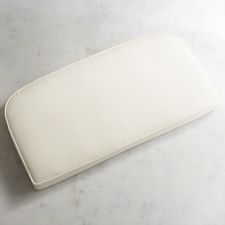 Large Contour Settee Cushion in Calliope Cream