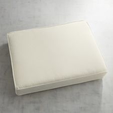 Ottoman Cushion in Calliope Cream