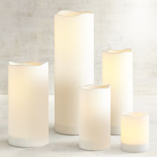Deco Wick™ Outdoor LED Pillar Candles