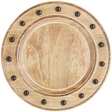 Mango Wood Charger Plate