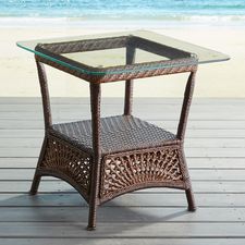 Azteca Chestnut Brown End Table