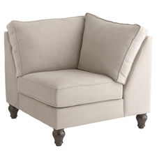 Alton Ecru Corner Chair