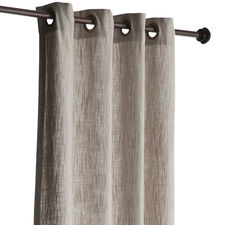Cassidy Chambray Natural 84" Grommet Curtain