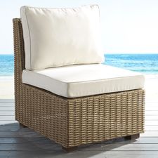 Echo Beach Sand Armless Chair