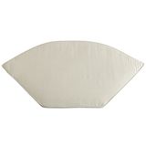 Large Modular Wedge Seat Cushion in Calliope Ivory