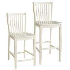 Ronan Antique White Counter & Bar Stool