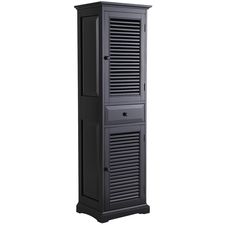 Plantation Rubbed Black Cabinet