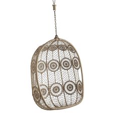 Swingasan® Light Brown La Fleur Hanging Chair
