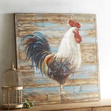 Shiplap Rooster Wall Decor