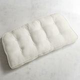 Large Contour Settee Cushion in Calliope Cream