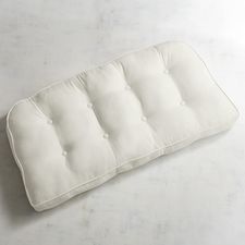 Large Contour Settee Cushion in Calliope Cream